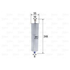 Palivový filtr VALEO 587088