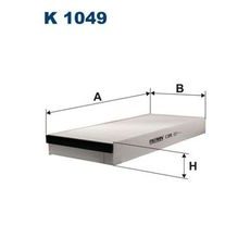 Filtr, vzduch v interiéru FILTRON K 1049