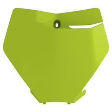 Přední tabulka POLISPORT Replica Parts 8666400004 fluorescentní žlutá