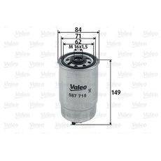 Palivový filtr VALEO 587715