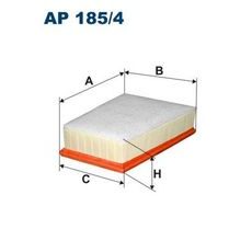 Vzduchový filtr FILTRON AP 185/4