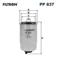 Palivový filtr FILTRON PP 837