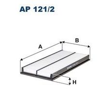 Vzduchový filtr FILTRON AP 121/2