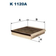 Filtr, vzduch v interiéru FILTRON K 1120A