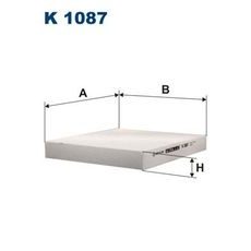 Filtr, vzduch v interiéru FILTRON K 1087
