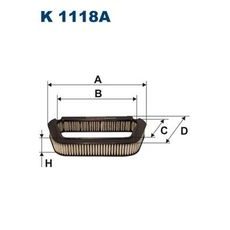 Filtr, vzduch v interiéru FILTRON K 1118A