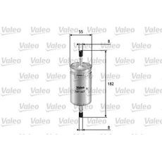 Palivový filtr VALEO 587027