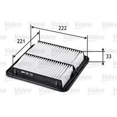 Vzduchový filtr VALEO 585334