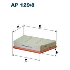 Vzduchový filtr FILTRON AP 129/8
