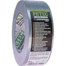 50MTR UNI-GEWEBEBAND SILBER