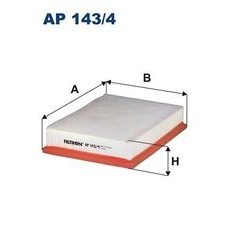 Vzduchový filtr FILTRON AP 143/4