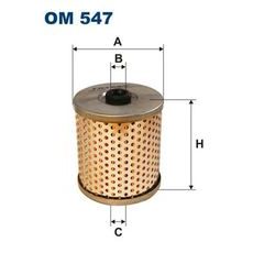 Filtr, pracovní hydraulika FILTRON OM 547
