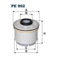 Palivový filtr FILTRON PE 992