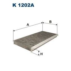 Filtr, vzduch v interiéru FILTRON K 1202A