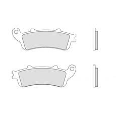 Brzdové destičky BREMBO 07072XS