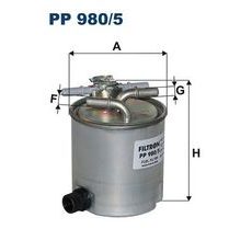Palivový filtr FILTRON PP 980/5