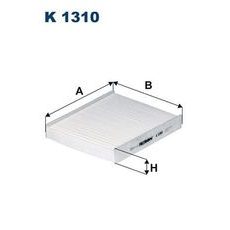 Filtr, vzduch v interiéru FILTRON K 1310