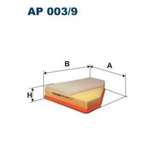 Vzduchový filtr FILTRON AP 003/9