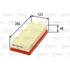 Vzduchový filtr VALEO 585081