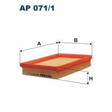 Vzduchový filtr FILTRON AP 071/1