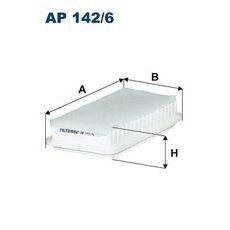 Vzduchový filtr FILTRON AP 142/6