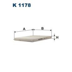 Filtr, vzduch v interiéru FILTRON K 1178