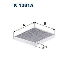 Filtr, vzduch v interiéru FILTRON K 1381A