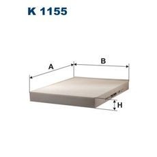 Filtr, vzduch v interiéru FILTRON K 1155