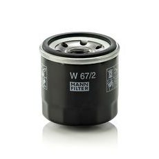 Olejový filtr MANN-FILTER W 67/2