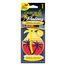 California Scents Palm Tree Tropical Colada - Tropický koktejl 1ks - vune do auta