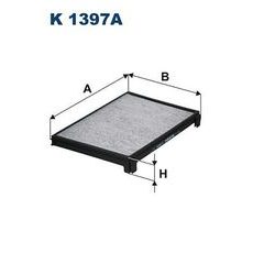 Filtr, vzduch v interiéru FILTRON K 1397A