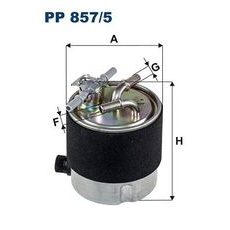 Palivový filtr FILTRON PP 857/5