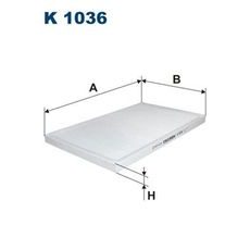 Filtr, vzduch v interiéru FILTRON K 1036