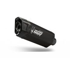 Výfuk kompletní 2x1 MIVV SR-1 Y.080.LR1TBN Černý titan