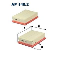 Vzduchový filtr FILTRON AP 149/2-2x