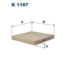 Filtr, vzduch v interiéru FILTRON K 1187