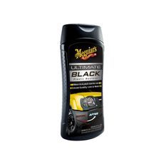 Meguiar's Ultimate Black Plastic Restorer - oživovač a ochrana nelakovaných plastů v exteriéru i interiéru, 355 ml