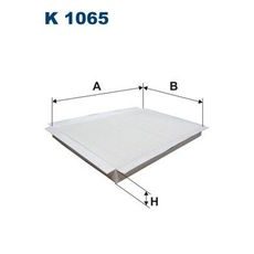 Filtr, vzduch v interiéru FILTRON K 1065