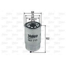 Palivový filtr VALEO 587713