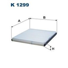 Filtr, vzduch v interiéru FILTRON K 1299