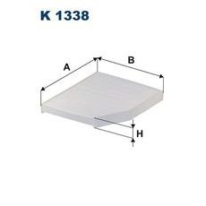 Filtr, vzduch v interiéru FILTRON K 1338