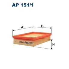 Vzduchový filtr FILTRON AP 151/1