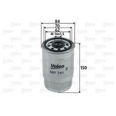 Palivový filtr VALEO 587741
