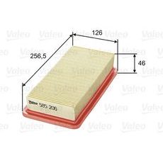 Vzduchový filtr VALEO 585206