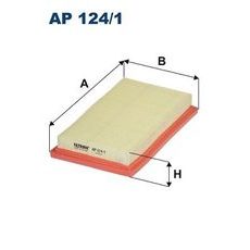 Vzduchový filtr FILTRON AP 124/1