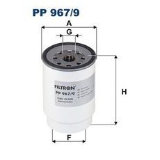 Palivový filtr FILTRON PP 967/9