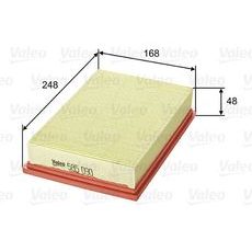 Vzduchový filtr VALEO 585090
