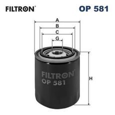 Olejový filtr FILTRON OP 581