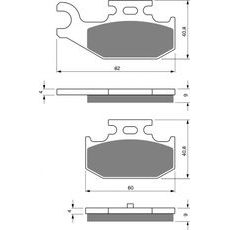 Brzdové destičky GOLDFREN 295 S3