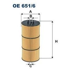 Olejový filtr FILTRON OE 651/6